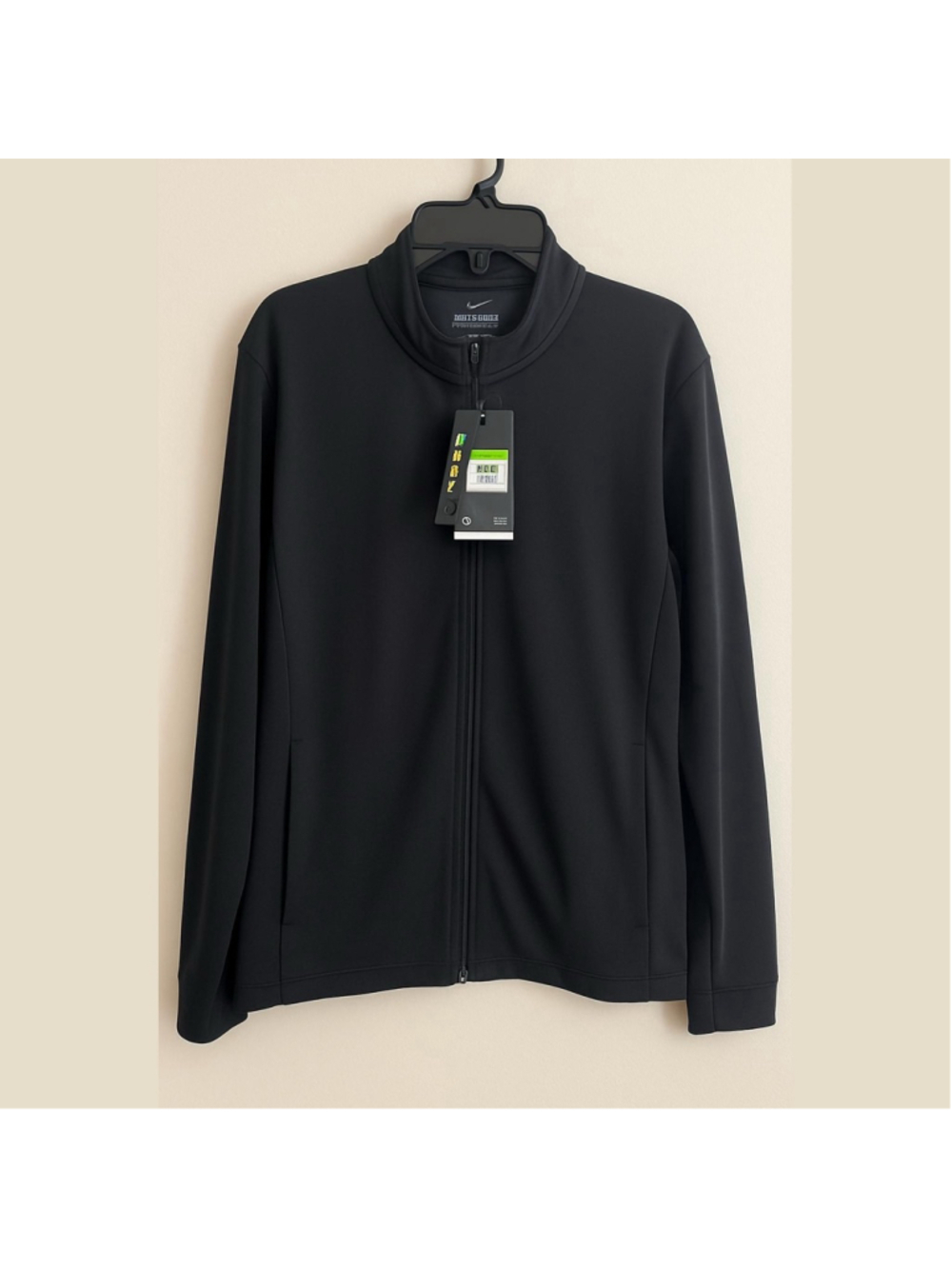 Nike Womens UV Protection Dri-FIT Long Sleeve Jacket Black Medium - Picture 6 of 6